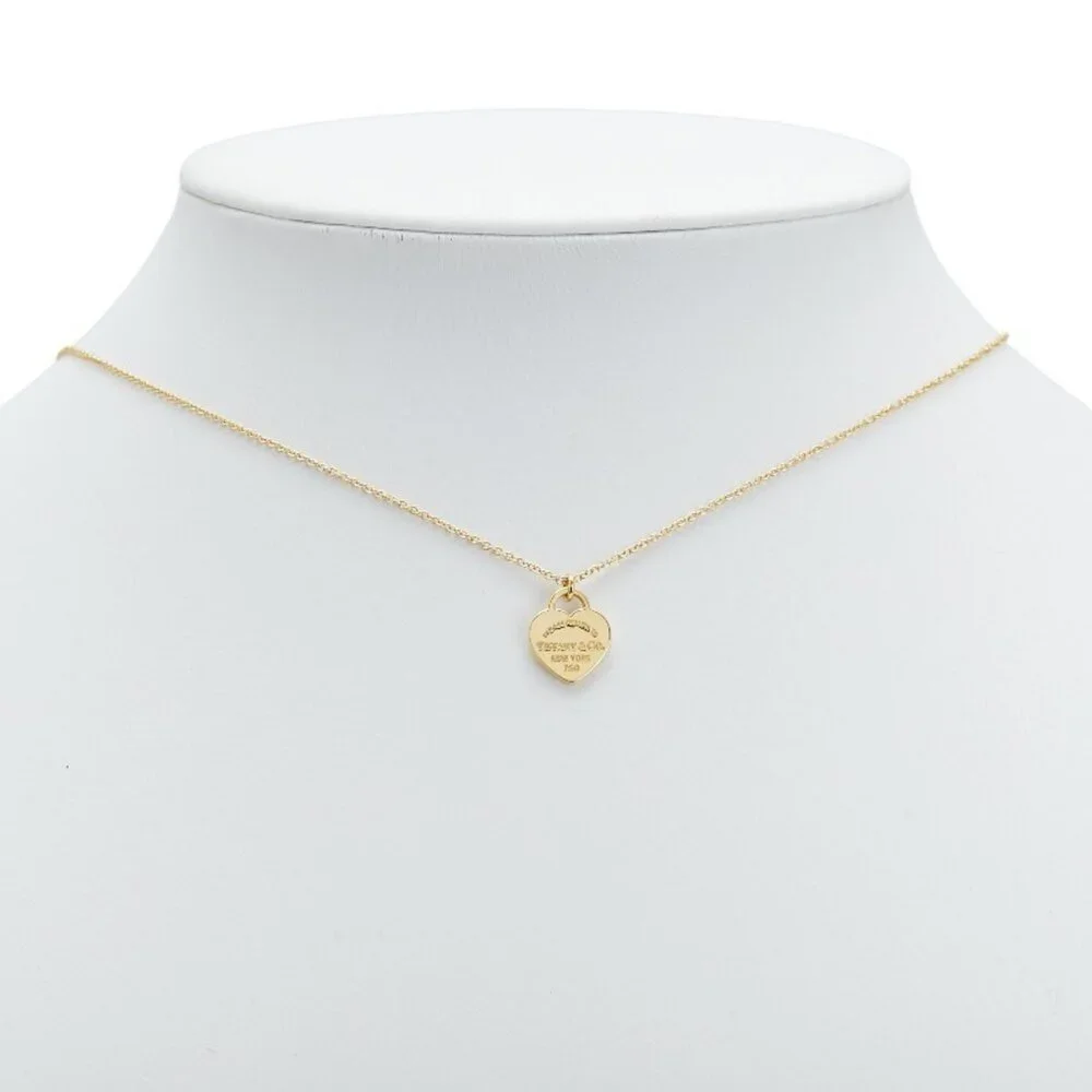 TIFFANY Authentic 18k Gold Heart Necklace - Picture 9 of 9
